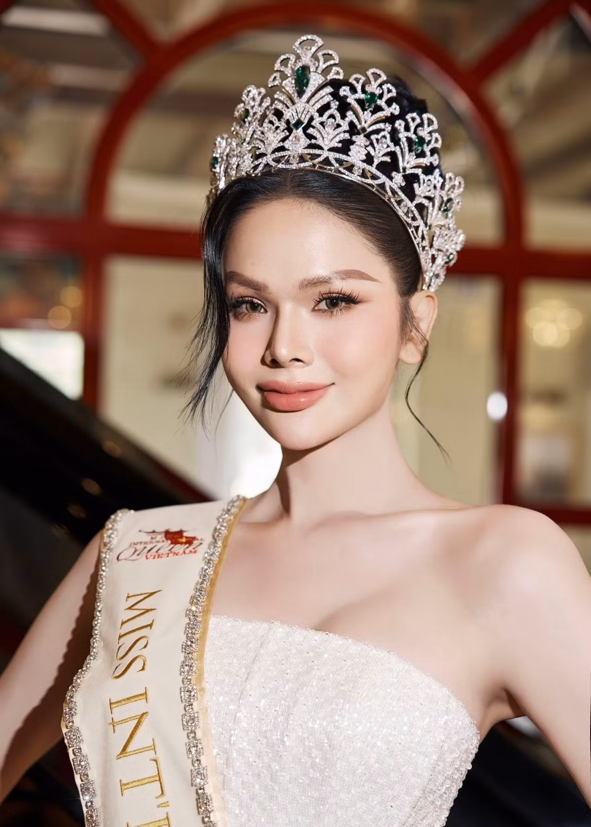 Hoa hậu Chuyển giới Việt Nam 2025 đẹp hút mắt dù ăn mặc gợi cảm hay kín đáo. Ảnh: FB Tâm Như.