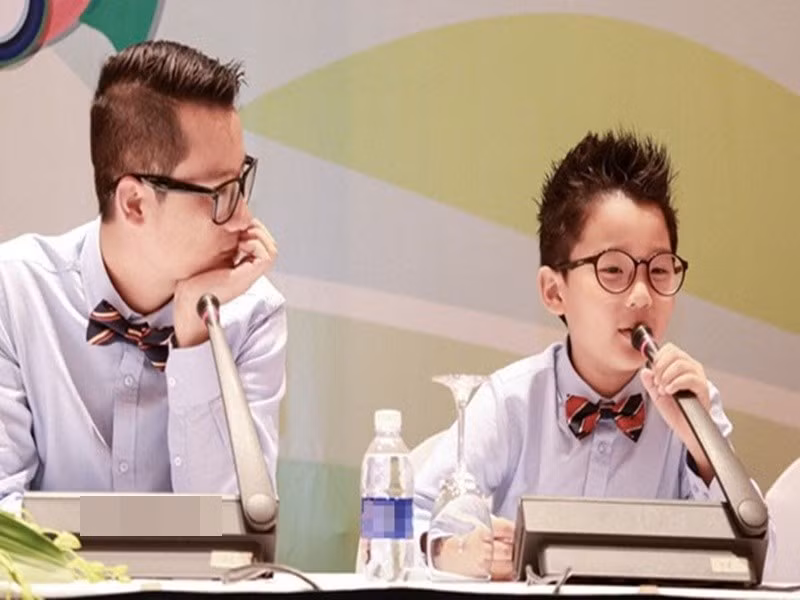 Tê Giác - con trai ca sĩ Hoàng Bách ngày càng điềm tĩnh, cởi mở khi tham gia Bố ơi! Mình đi đâu thế mùa 1. Ảnh: Vietnamnet.