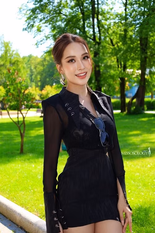 Đại diện Việt Nam ở Hoa hậu Siêu quốc gia 2025 là Võ Cao Kỳ Duyên. Cô cao 1m75, có số đo ba vòng 84-60-97cm. Kỳ Duyên đăng quang Hoa hậu Du lịch Việt Nam Toàn cầu 2024. Ảnh: Missosology.