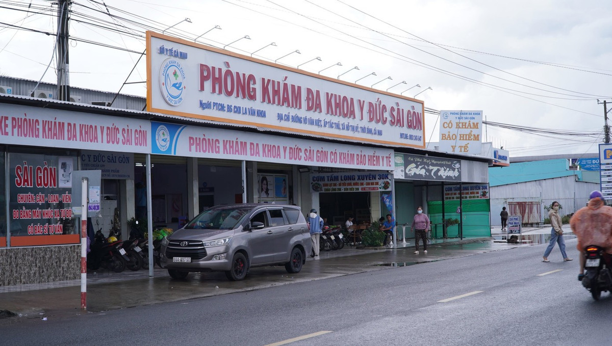 Phòng khám đa khoa Y Đức Sài Gòn - nơi ông Hưng từng hành nghề khám bệnh, chữa bệnh.