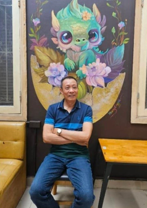 Sử dụng Facebook ít năm qua, nhà báo Lại Văn Sâm thi thoảng cập nhật hình ảnh bản thân. Ảnh: FB Lại Văn Sâm.