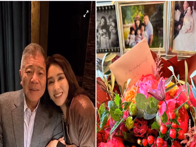 Mã Đình Cường tặng hoa cho Lê Tư mỗi dịp kỷ niệm ngày cưới. Ảnh: Znews.