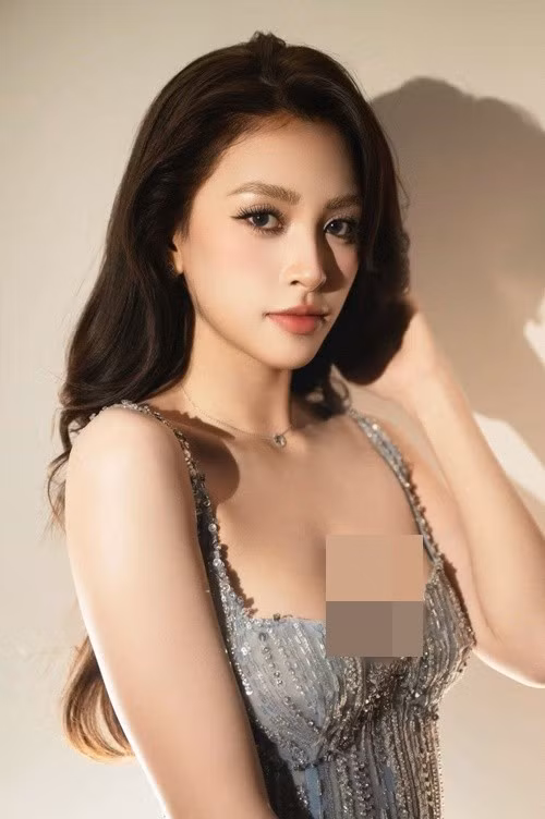 Về Quốc Anh, Tiểu Vy từng khẳng định, cô và bạn diễn chỉ là anh em bạn bè bình thường. Ảnh: FB Tiểu Vy.