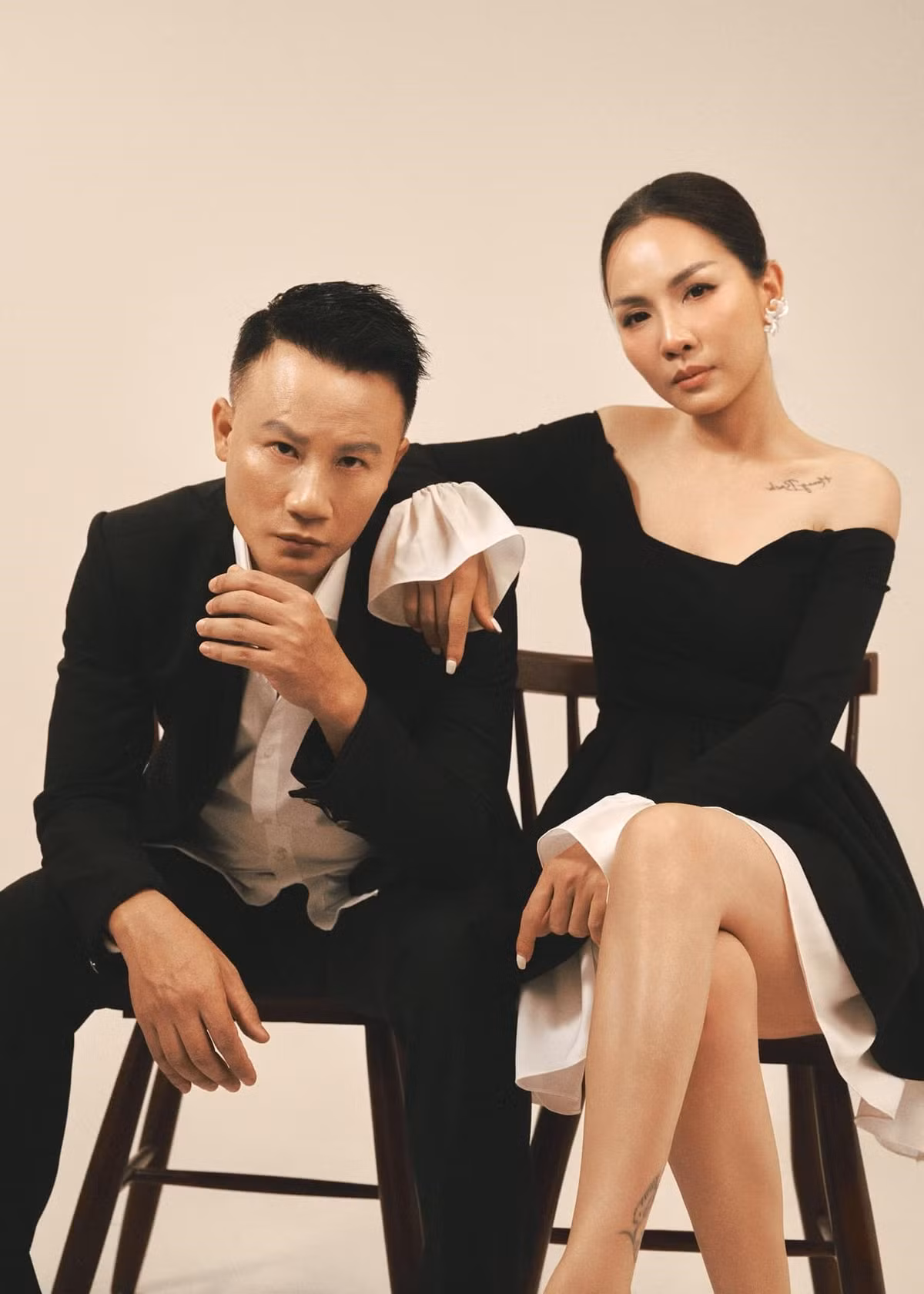 Cựu người mẫu khéo ăn mặc tôn lên lợi thế hình thể. Ảnh: FB Thanh Thảo.