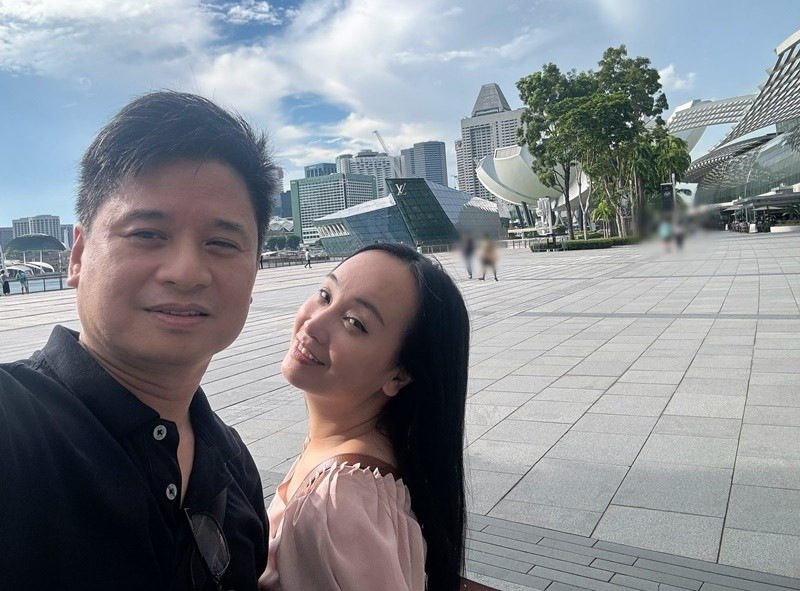 NSND Tấn Minh chia sẻ trên Vietnamnet, không tới 2 tuần, anh quyết định Thu Huyền sẽ là người phụ nữ mình cần trong cuộc sống. Ảnh: FB Thu Huyền.