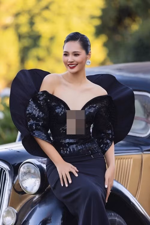 Người đẹp cho biết, cô luôn biết ơn những gì đang có. Ảnh: FB Hương Giang.