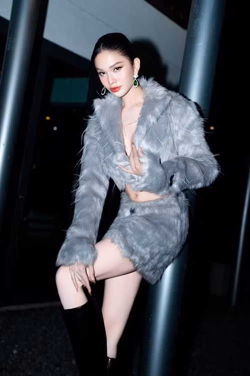 Trước chung kết Hoa hậu Chuyển giới Quốc tế 2025, Hà Tâm Như nhận được lời chúc từ Đàm Vĩnh Hưng. Nam ca sĩ viết: "Chúc em sẽ tỏa sáng chiến thắng tuyệt đối nhé". Ảnh: FB Hà Tâm Như.