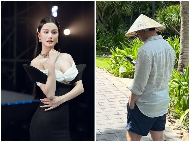 Trên trang cá nhân, nàng hậu khoe ảnh bạn trai trong chuyến du lịch biển vào tháng 6/2025.