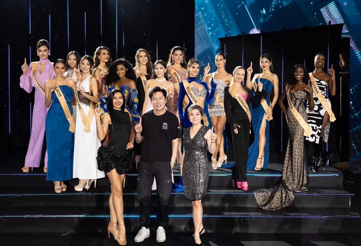 Danh sách top 15 phần thi Tài năng ở Miss Grand International 2025 không có tên đại diện Việt Nam Yến Nhi. Ảnh: Miss Grand International.