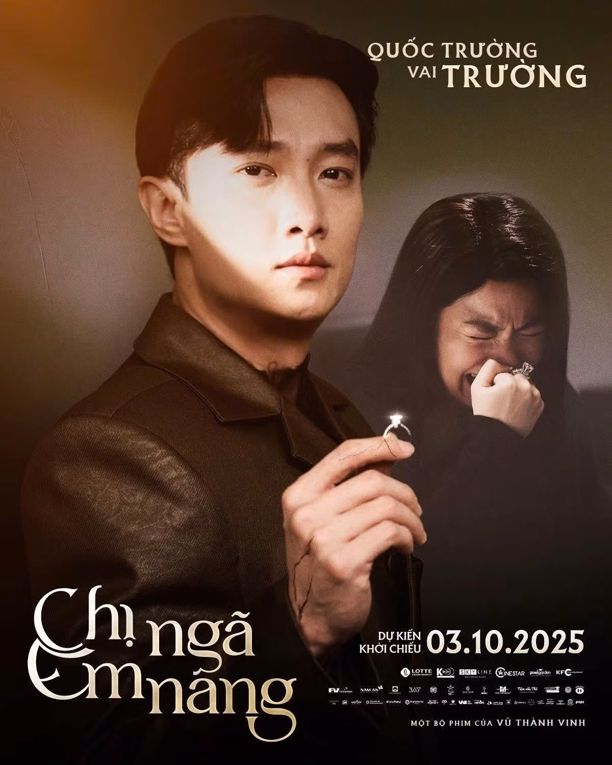 Trong bộ phim Chị ngã em nâng đang ra rạp, Quốc Trường vào vai bác sĩ thẩm mỹ tên Trường. Ảnh: FB Quốc Trường.