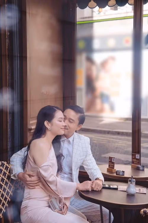 Mai Anh thi thoảng cập nhật hình ảnh bên chồng sau hôn lễ. Ảnh: FB Mai Anh.