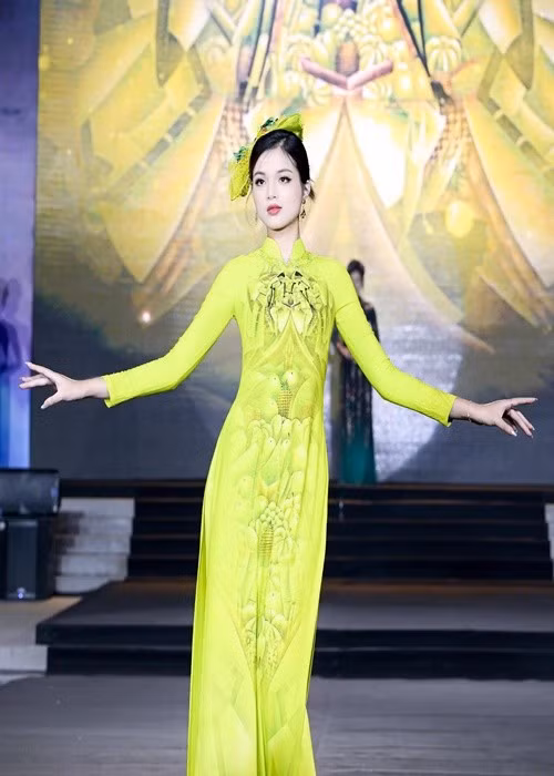 Minh Thu là Đại sứ Người mẫu Sinh viên Toàn cầu GSFW 2025. Ảnh: FB Minh Thu.