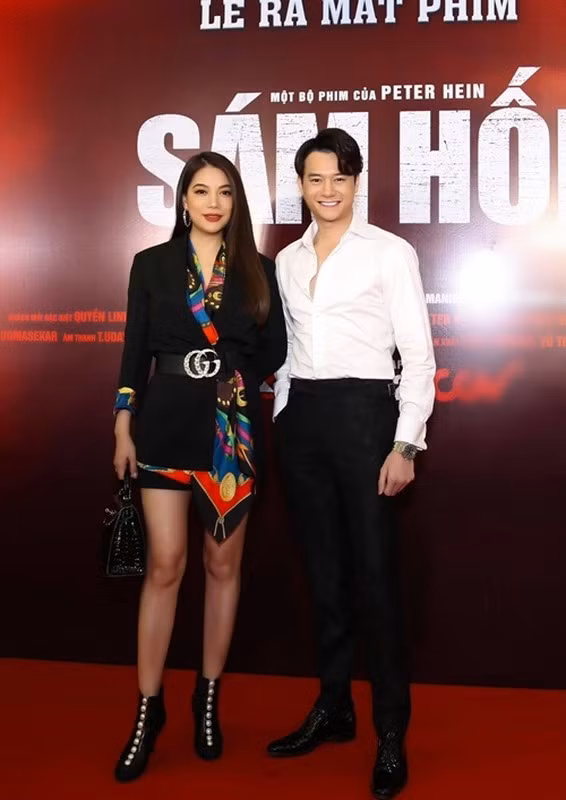 Trương Ngọc Ánh chia sẻ trên Phụ Nữ Pháp Luật, cô và Anh Dũng không chia tay. “Chúng tôi vẫn đi cùng nhau, chỉ là không chụp hình thôi. Anh Dũng đang lo kịch bản, chuẩn bị làm phim, việc này việc kia bận bù đầu chẳng còn thời gian đi sự kiện”, Trương Ngọc Ánh nói. Ảnh: FB Anh Dũng.