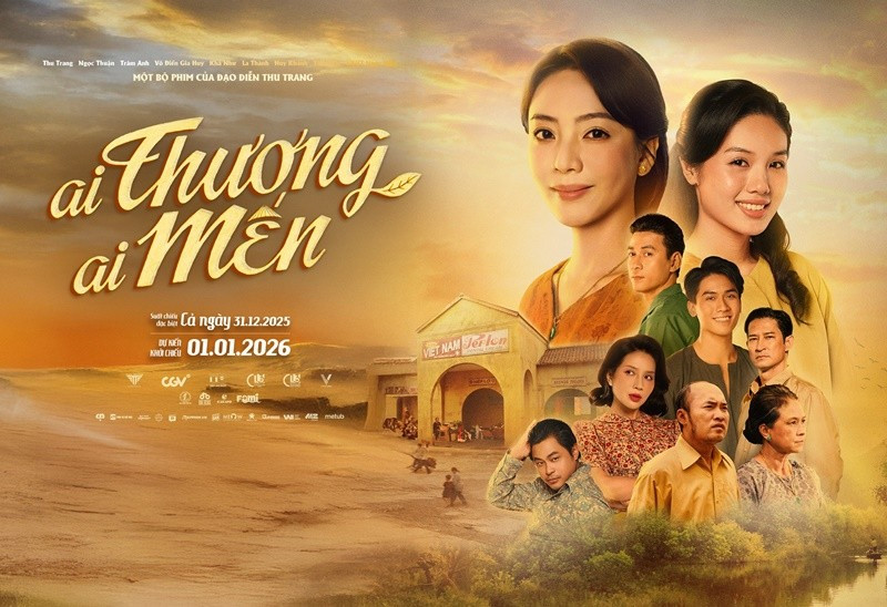 Ai thương ai mến do Thu Trang làm đạo diễn, sản xuất đồng thời đóng vai chính. Phim còn có sự tham gia diễn xuất của: Ngọc Thuận, Thu Trang, Trâm Anh, Võ Điền Gia Huy, Khả Như, La Thành, Trương Minh Thảo, Tiến Luật. Ảnh: FB Thu Trang.