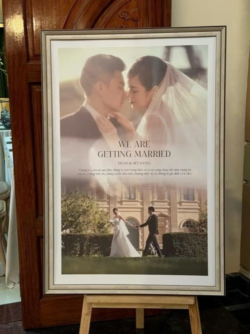 Đỗ Thị Hà và Viết Vương chụp ảnh cưới ở nước ngoài. Ảnh: Tiền Phong.