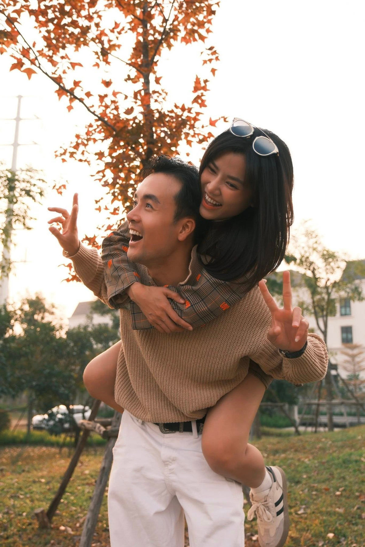 Năm 2024, cặp đôi đăng ký kết hôn sau 4 năm hẹn hò. 1 năm sau, Anh Đào và Anh Tuấn tổ chức đám cưới. Ảnh: FB Anh Đào.