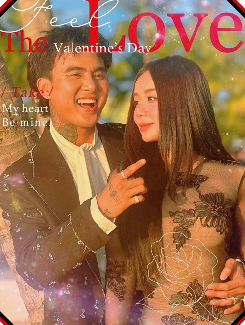 Khi có thêm nhiều cơ hội tốt trong công việc, Bảo Ngọc càng thêm trân quý và biết ơn người bạn đời đã luôn động viên, ủng hộ mình. Ảnh: FB Bảo Ngọc.