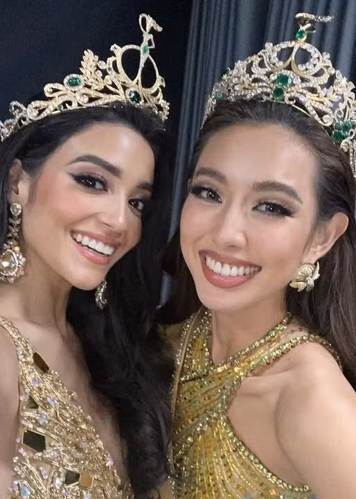 Vivianie Diaz-Arroyo đoạt danh hiệu Á hậu 3 Hoa hậu Hòa bình Quốc tế 2021. Mỹ nhân Puerto Rico hiện tại làm MC, người mẫu. Ảnh: Instagram Vivianie Diaz-Arroyo.