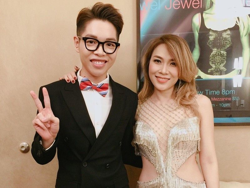 Đức Phúc luôn dành lời có cánh cho người thầy của mình. Ảnh: FB Đức Phúc.