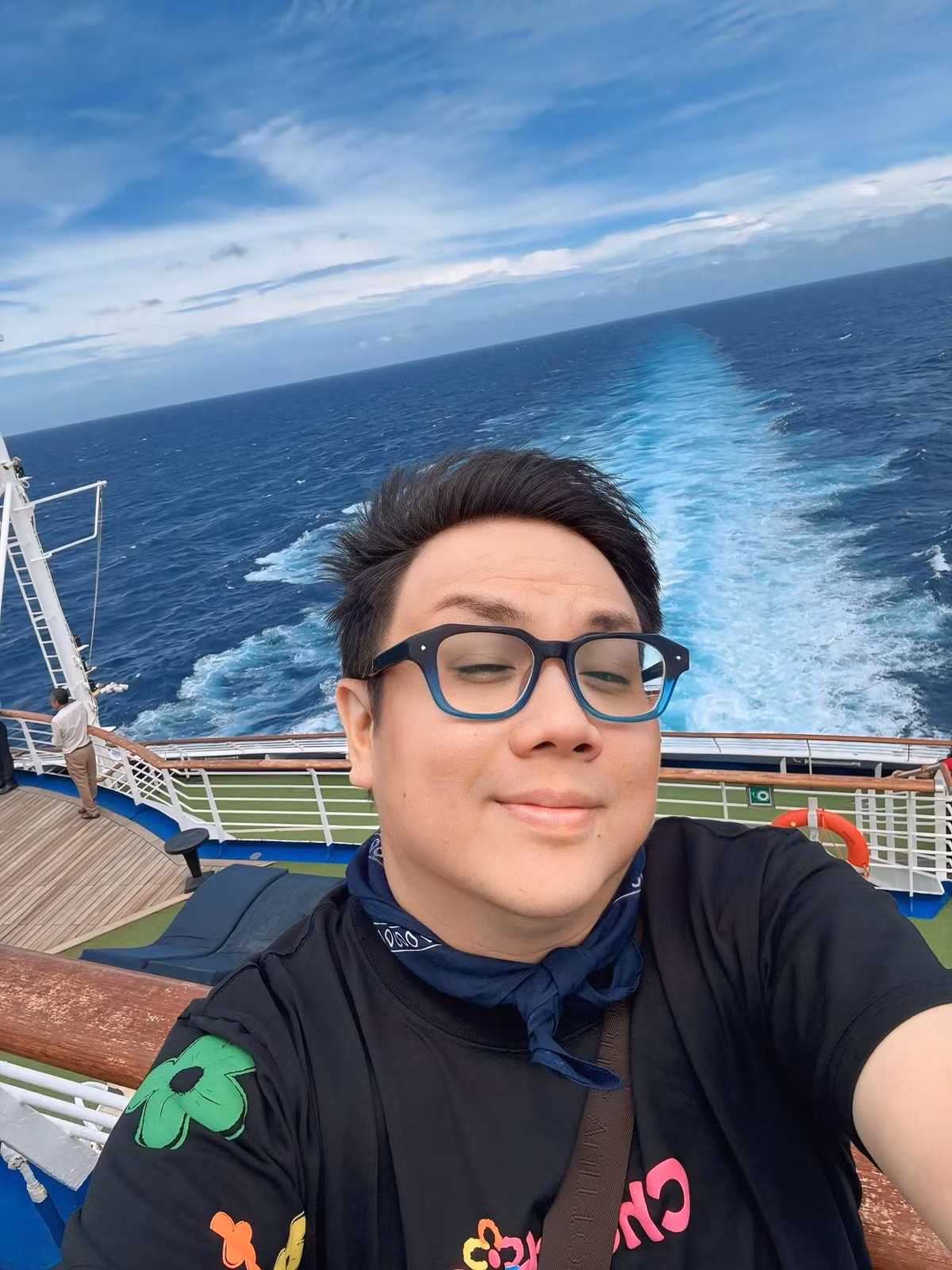 Gia Bảo chia sẻ, anh tạm tin Đạt G. “Thời gian còn dài, hy vọng người bạn này sẽ bên cạnh Ngọc mãi”, anh trai Bảo Ngọc chia sẻ. Ảnh: FB Gia Bảo.