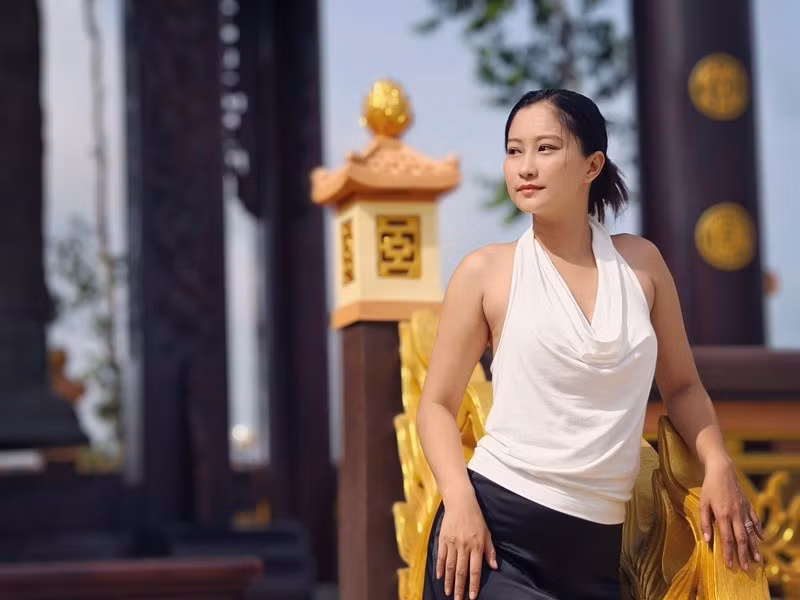 Chia sẻ clip cầu hôn, Chân Chân nhắn nhủ nghệ sĩ Việt Anh: “Chốt sổ nha”. Ảnh: FB Chân Chân.