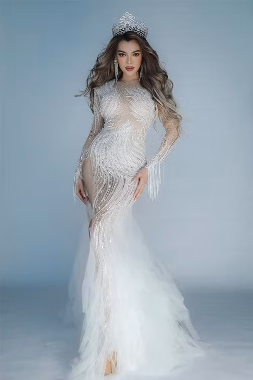 Trân Đài vào top 6 Hoa hậu Chuyển giới Quốc tế 2022. Ảnh: FB Trân Đài.