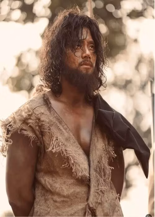 Trong phim điện ảnh Đất rừng phương Nam, Mai Tài Phến đóng vai Võ Tòng. Ảnh: FB Mai Tài Phến.