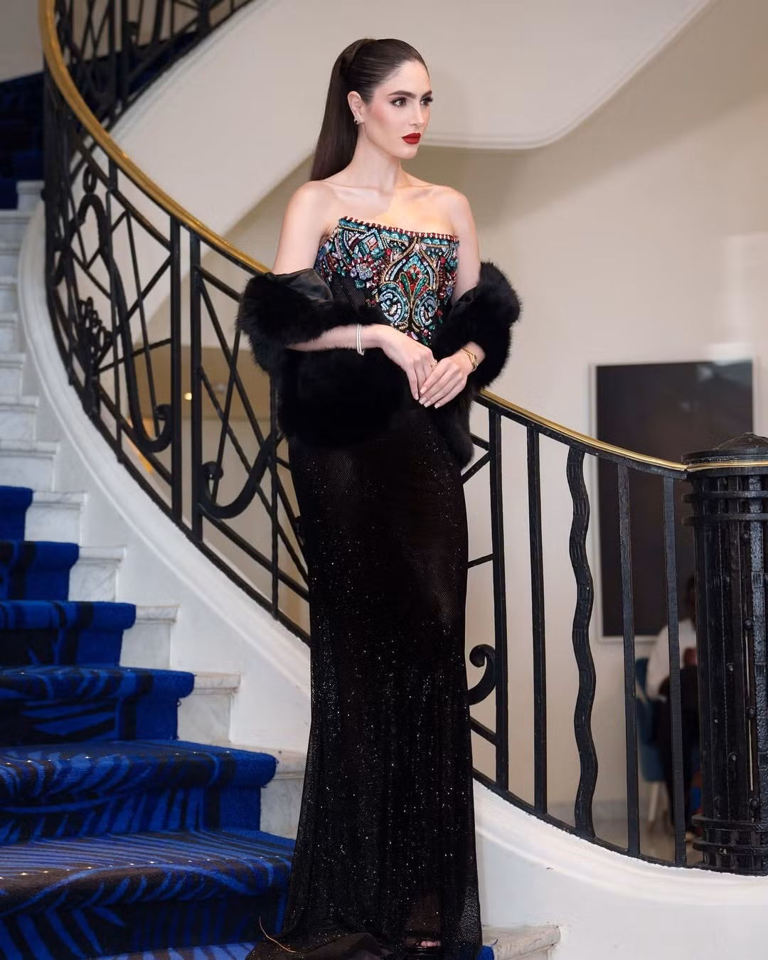 Năm 2025, Stephany Abasali được chỉ định là Hoa hậu Hoàn vũ Venezuela để tham gia cuộc thi nhan sắc quốc tế. Ảnh: Instagram Stephany Abasali.