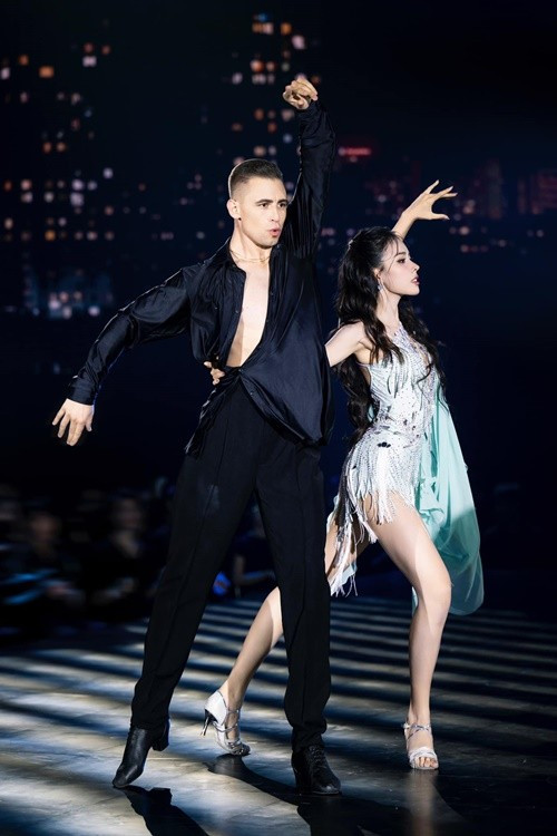 Ngọc Hằng thể hiện tài năng vũ đạo trong Bước nhảy hoàn vũ 2024. Ảnh: FB Ngọc Hằng.