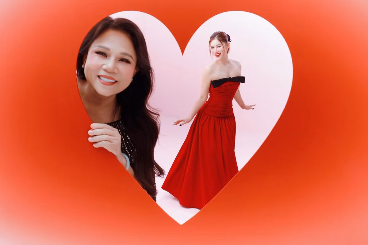 Mẹ ruột Ngọc Thanh Tâm sở hữu vẻ đẹp quý phái, sắc sảo. Ảnh: FB Ngọc Thanh Tâm.