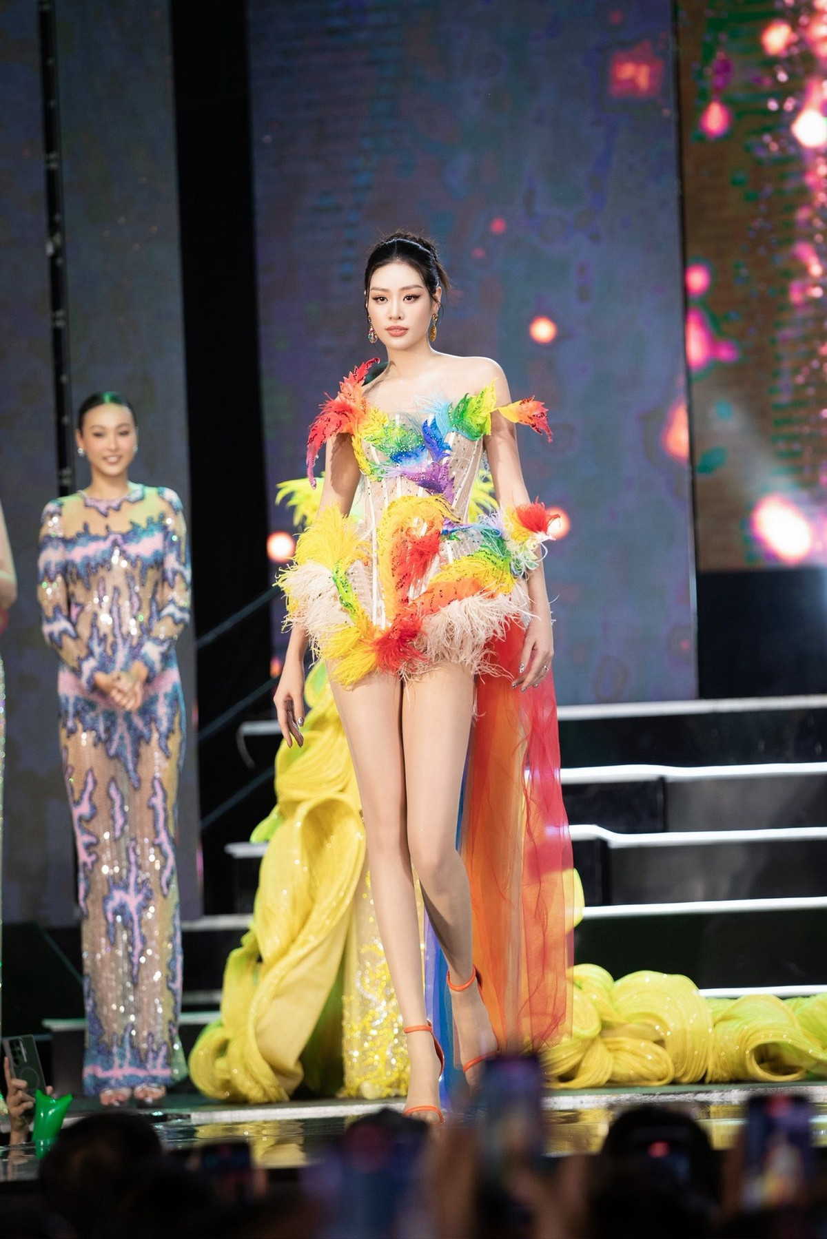 Khánh Vân đăng quang Hoa hậu Hoàn vũ Việt Nam 2019, vào top 21 Miss Universe 2020. Cô hiện tại làm người mẫu, đóng phim. Ảnh: FB Khánh Vân.