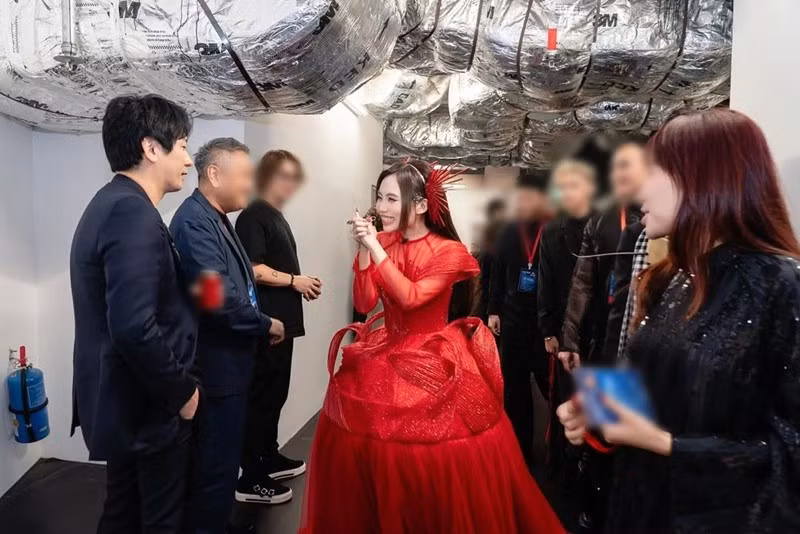 Hành trình của Phương Mỹ Chi ở Sing! Asia 2025 đầy ấn tượng khi cô được báo chí truyền thông Trung Quốc chú ý. Ảnh: FB Phương Mỹ Chi.