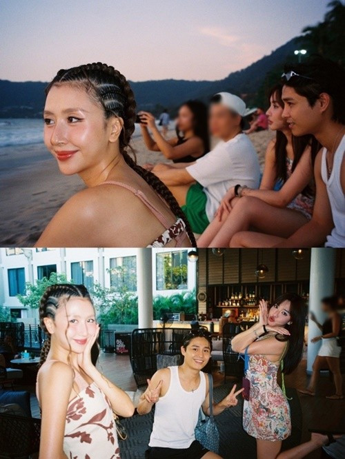 Theo Tiền Phong, cuối năm 2025, bộ ảnh du lịch Thái Lan của Quỳnh Anh Shyn vô tình ghi lại nhiều khoảnh khắc thân thiết của Tăng Duy Tân và Bích Phương. Ảnh: Tiền Phong.