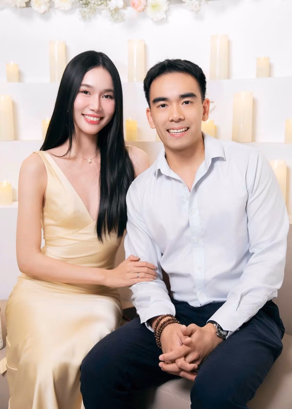 Phương Anh chia sẻ trên Dân Việt vào tháng 3/2025, vợ chồng cô rất hạnh phúc với giai đoạn vợ chồng son, cùng nhau trải nghiệm, khám phá và phát triển sự nghiệp. "Chắc chắn trong tương lai gần, chúng tôi cũng sẽ chuẩn bị để xây dựng một tổ ấm đầy đủ hơn", cô nói.