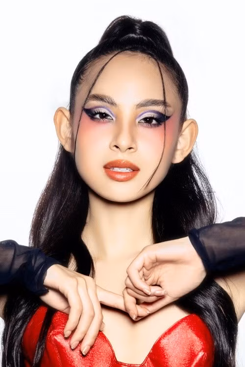 Năm 2023, Hương Liên tham gia cuộc thi The Face Vietnam, thuộc đội của huấn luyện viên Vũ Thu Phương. Ảnh: Vietnamplus.