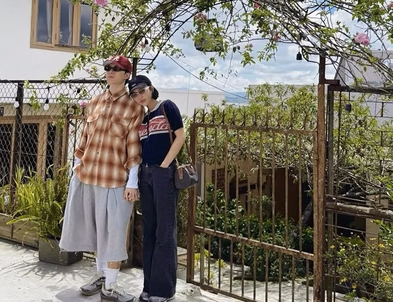 Ngày 5/7/2015 là ngày chính thức hẹn hò của Diệu Nhi - Anh Tú. Mới đây, cặp đôi đi du lịch kỷ niệm 10 năm bên nhau. Ảnh: Instagram Diệu Nhi.