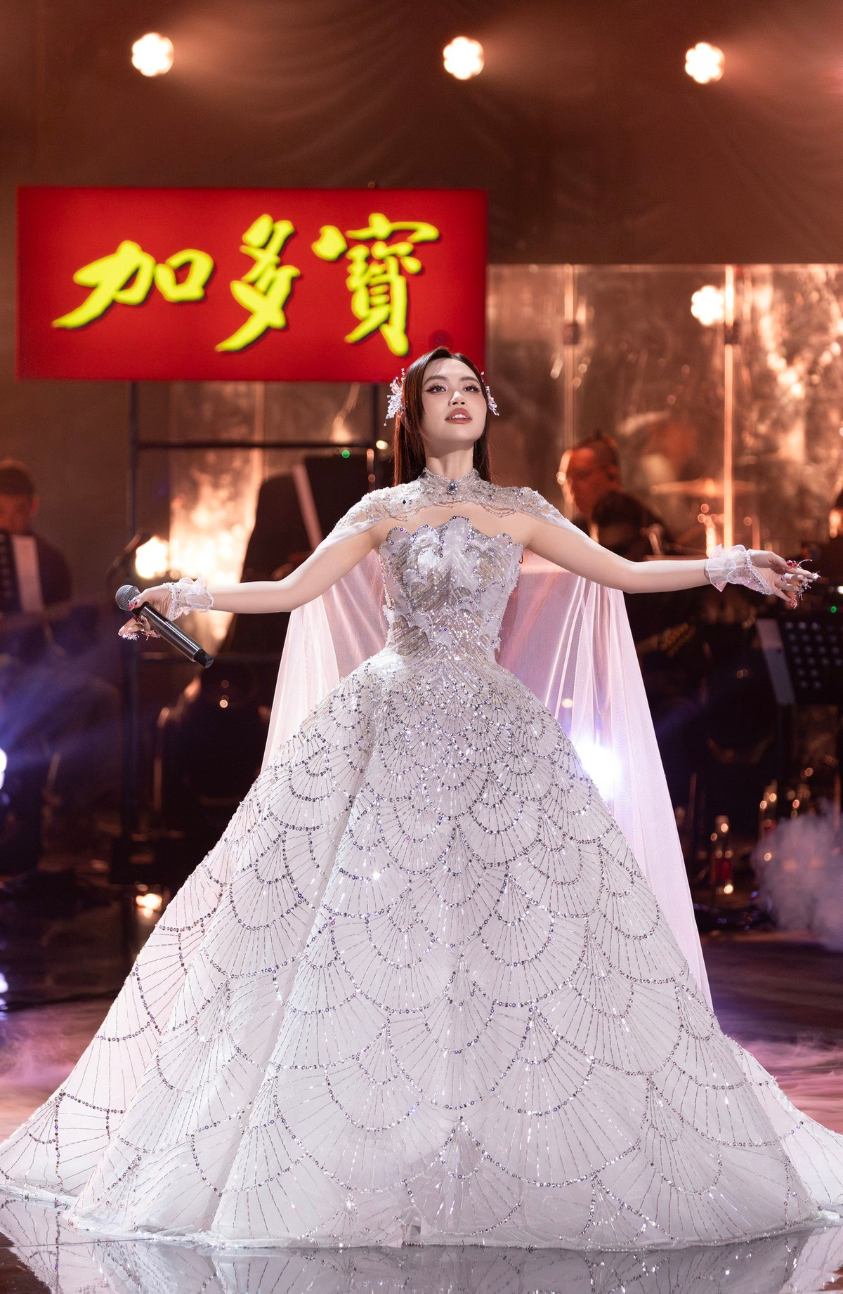 Phương Mỹ Chi xếp hạng 3 trong chung kết cuộc thi âm nhạc Sing! Asia 2025. Ảnh: FB Phương Mỹ Chi.