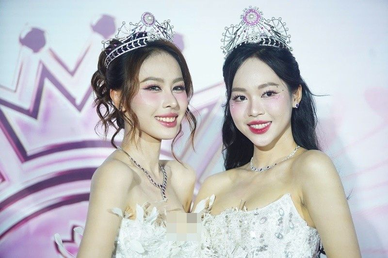 Thanh Thủy, Trịnh Thùy Linh và Ngọc Hằng sẽ kết thúc nhiệm kỳ khi trao vương miện cho hoa hậu, á hậu Hoa hậu Việt Nam 2024 vào tối ngày 14/6 tới đây. Ảnh: Hoa hậu Việt Nam.