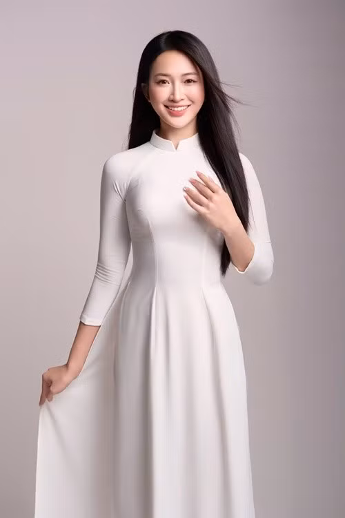 Người đẹp sinh năm 2005 cho biết, cô là cộng tác viên Đài Phát thanh và Truyền hình Bắc Giang (BGTV), nay là BTV (Bắc Ninh TV). Ảnh: FB Vũ Thủy Tiên.