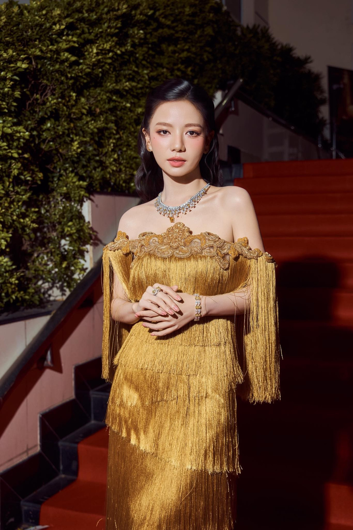 Hạ Anh đang trong quá trình chuẩn bị một vài dự án phim cho năm 2026. Nữ diễn viên vẫn muốn giữ bí mật một chút để khi đến thời điểm thích hợp, khán giả sẽ bất ngờ và hào hứng hơn. Ảnh: FB Lê Hạ Anh.