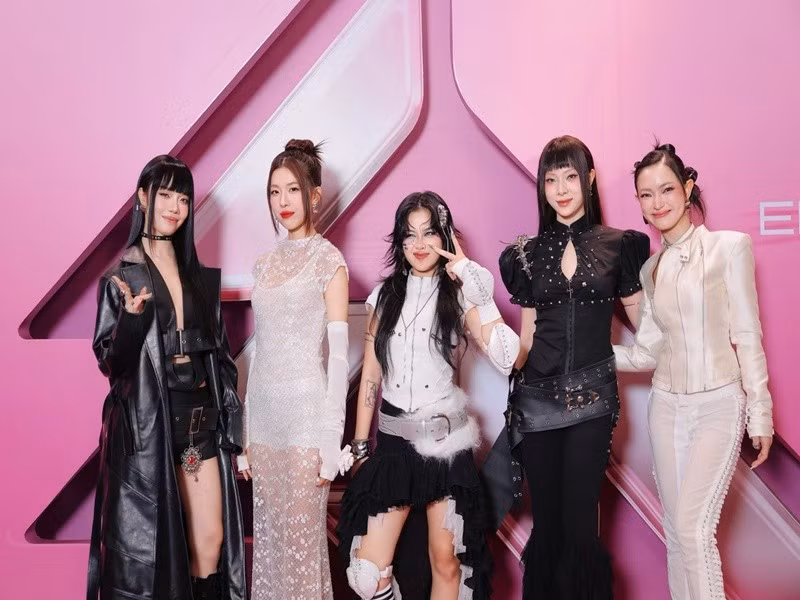 Chương trình Em xinh say hi còn có sự góp mặt của Châu Bùi, Miu Lê, Tiên Tiên, Quỳnh Anh Shyn, Phương Mỹ Chi… Ảnh: FB Châu Bùi.