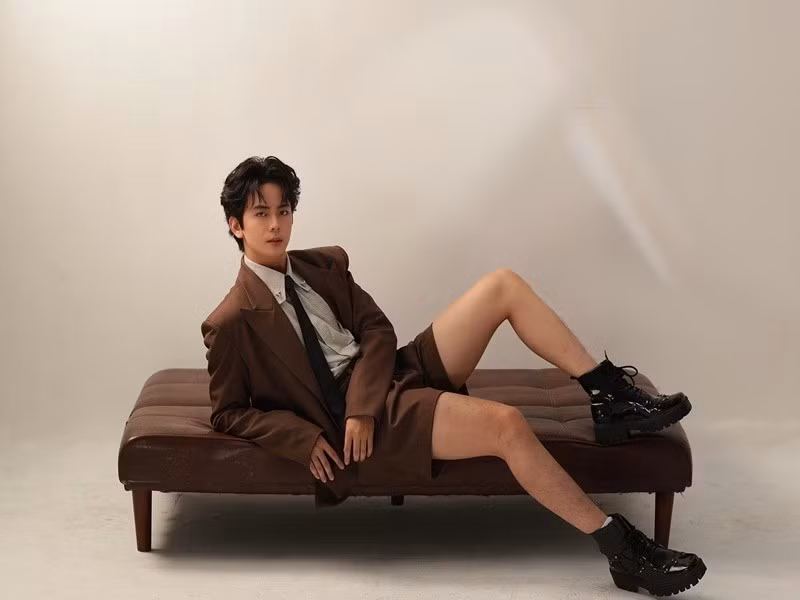 Hoàng Long từng lọt top 5 cuộc thi The Next Gentleman - Quý ông Hoàn mỹ 2024. Ảnh: FB Lê Hoàng Long.