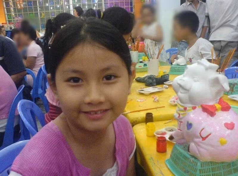 Trước thềm chung kết Hoa hậu Hoàn vũ Việt Nam 2025, Hoàng Linh lần hiếm hoi hé lộ ảnh ngày nhỏ đáng yêu. Ảnh: FB Phương Linh.