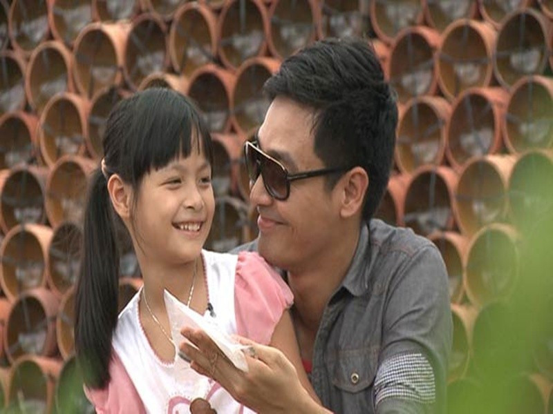 Bo- con gái của MC Phan Anh là chị cả trong Bố ơi! Mình đi đâu thế mùa 1. Ảnh: Dân Việt.