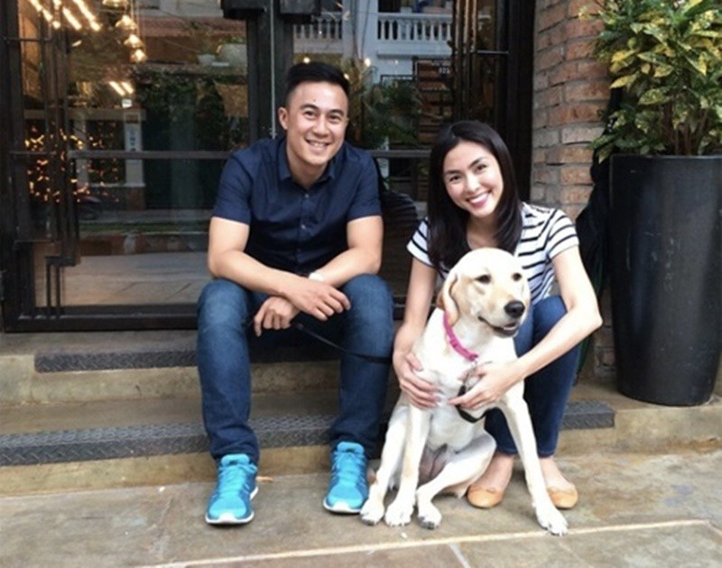 Justin Chiêm vốn là bạn thân của vợ chồng Tăng Thanh Hà - Louis Nguyễn. Ảnh: Phụ Nữ Số.