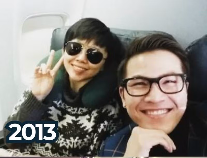 Tóc Tiên và Mai Tiến Dũng bắt đầu thân thiết vào năm 2010. Theo Dân Việt, khi thấy Tóc Tiên không tìm được tiếng nói chung với gia đình, Mai Tiến Dũng đã cho nữ ca sĩ ở nhờ trong thời gian cô ở Mỹ. Ảnh: FB Mai Tiến Dũng.