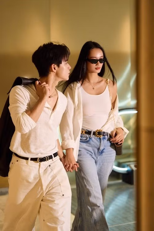 Quỳnh Anh và Neyun thường xuyên đăng tải hình ảnh chung trên mạng xã hội. Tuy nhiên, cả hai khá kín tiếng, hiếm khi chia sẻ sâu về chuyện tình cảm trước truyền thông. Ảnh: FB Neyun.