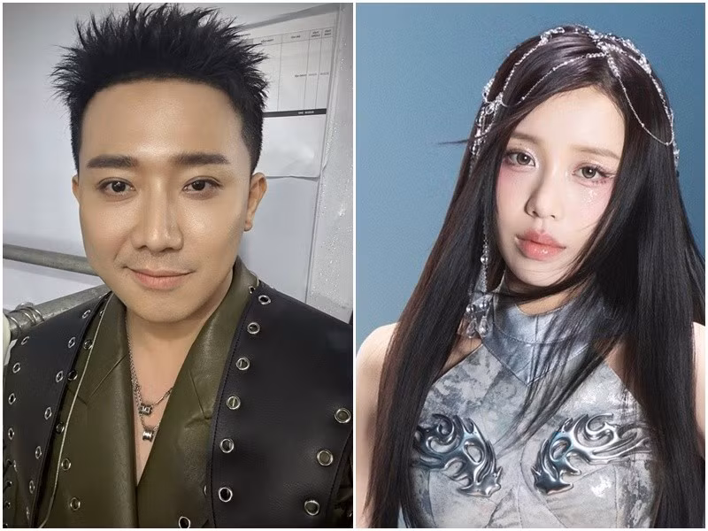 Trấn Thành đánh giá MV của Han Sara: “MV quay đầu tư chuẩn quốc tế. Bối cảnh, góc máy siêu đẹp. Trang phục, make up đẹp luôn. Kỹ năng vũ đạo đỉnh cao. Bài hát hay, beat tốt, màu nhạc hiện đại bắt tai. Quan trọng, đáng khen nhất là hát rất rõ lời điều mà rất nhiều ca sĩ hiện nay vẫn chưa làm tốt". Ảnh: FB Trấn Thành, Han Sara.