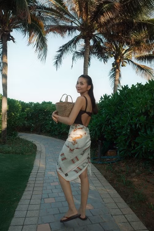 Những chuyến du lịch của Thanh Hằng là khoảng nghỉ ngơi đúng nghĩa sau quãng thời gian làm việc cường độ cao.