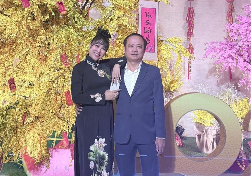 Mới đây, Phi Thanh Vân chia sẻ trên truyền thông, cô và doanh nhân Trần Chí Phú dự định tổ chức đám cưới vào cuối năm 2025. Ảnh: FB Phi Thanh Vân.